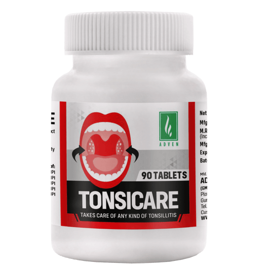 Adven Tonsicare Tablets guards Tonsils