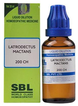 SBL Latrodectus Mactans Dilution 200 CH