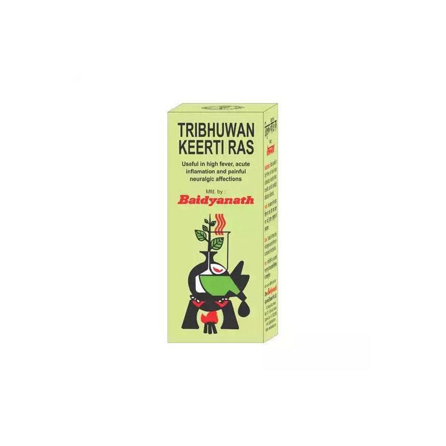 Baidyanath Vansaar Tribhuwankeerti Ras Tablets