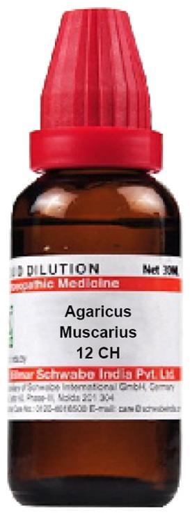 Dr Willmar Schwabe India Agaricus Muscarius Dilution 12 CH