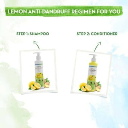 Mamaearth Lemon Anti|Dandruff Shampoo For Itchy and Flaky Scalp
