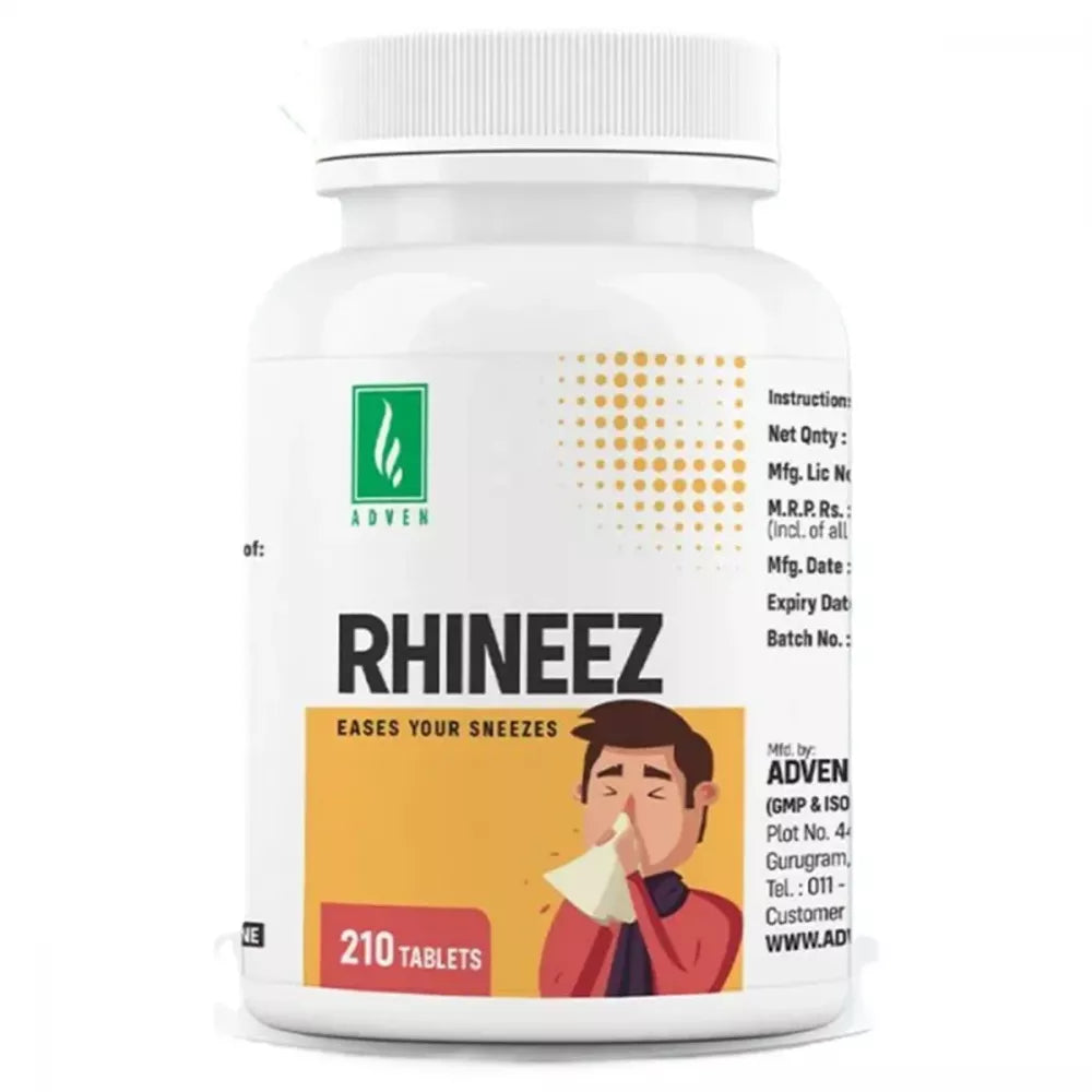 Adven Rhineez Tablets Eases Your Sneezes 