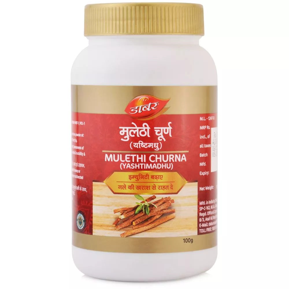 Dabur Mulethi Yashtimadhu Churna - PUSHMYCART