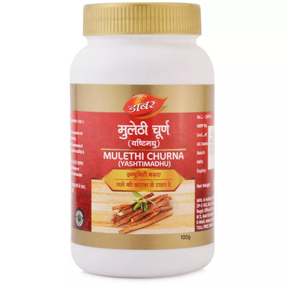 Dabur Mulethi Yashtimadhu Churna - PUSHMYCART