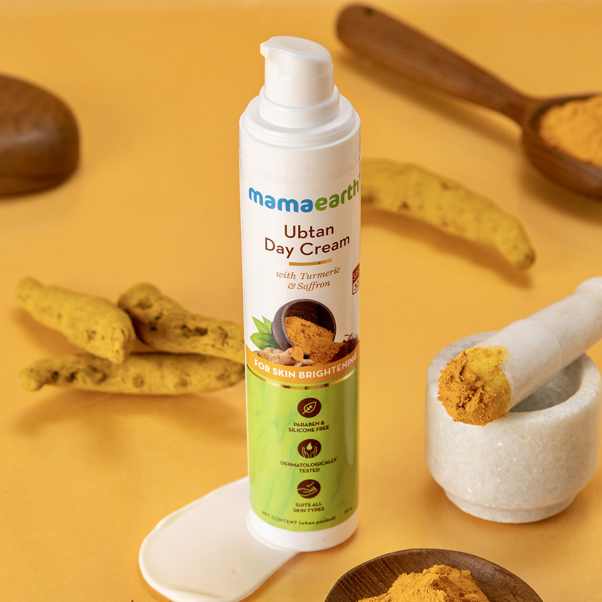 Mamaearth Ubtan Day Cream For Skin Brightening