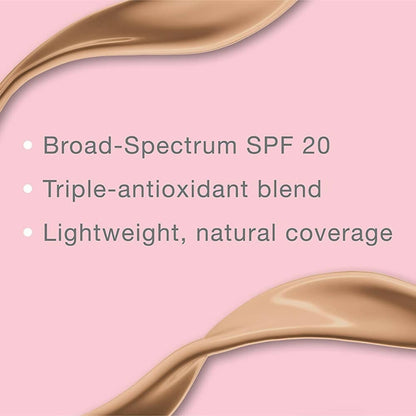 Neutrogena Healthy Skin Liquid Makeup Foundation Broad Spectrum SPF 20 Feverfew | Classic Ivory