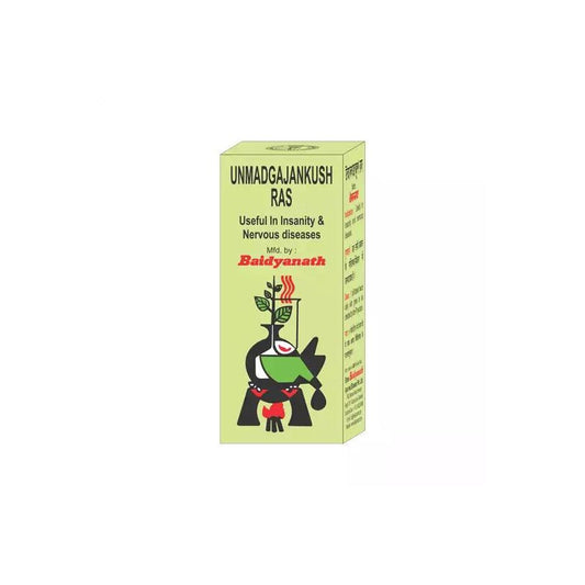 Baidyanath Vansaar Unmadgajankush Ras  Tablets