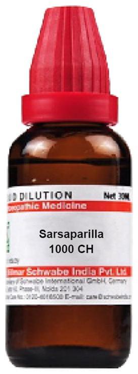 Dr Willmar Schwabe India Sarsaparilla Dilution 1000 CH