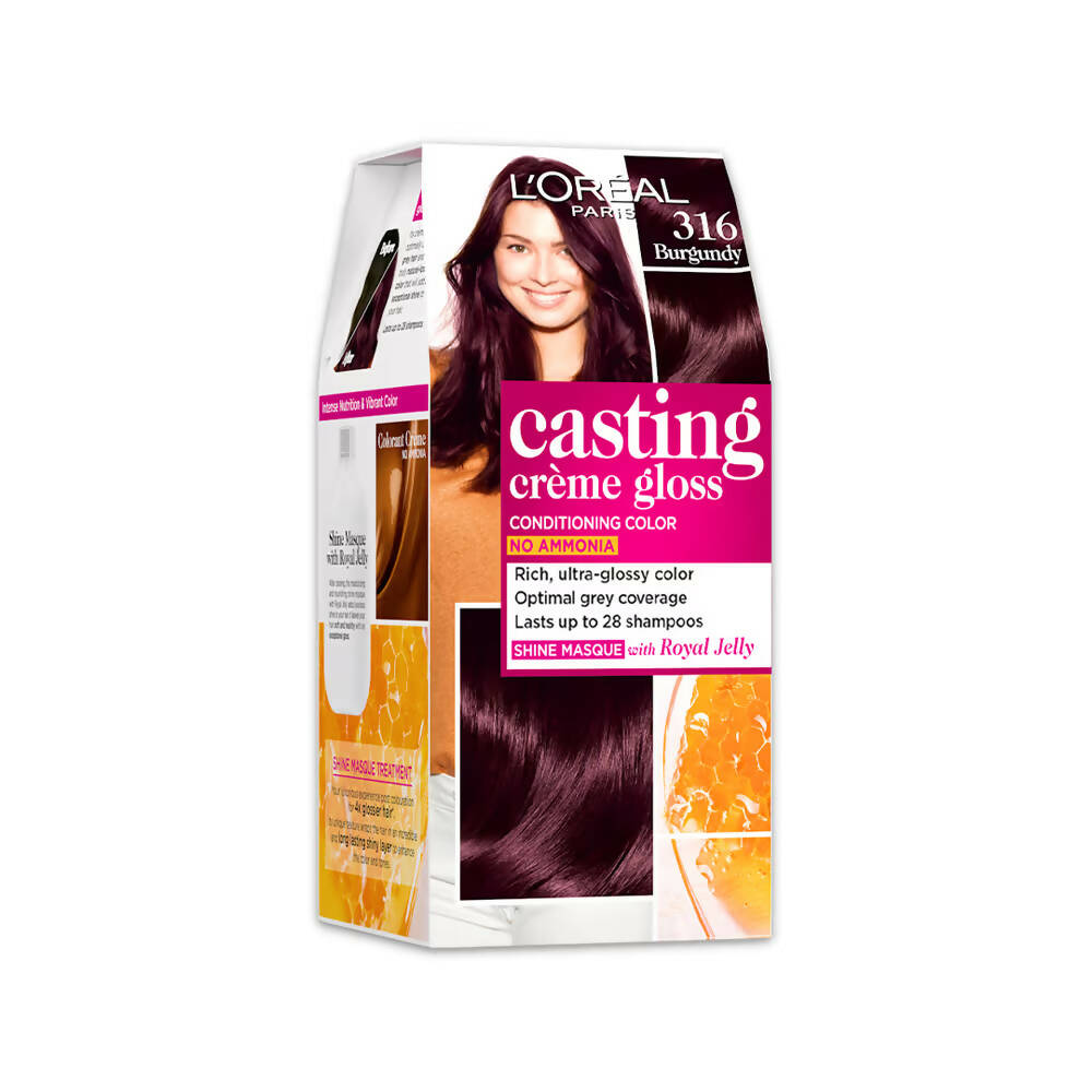 L'Oreal Paris Casting Creme Gloss Conditioning Hair Color | 316 Burgundy