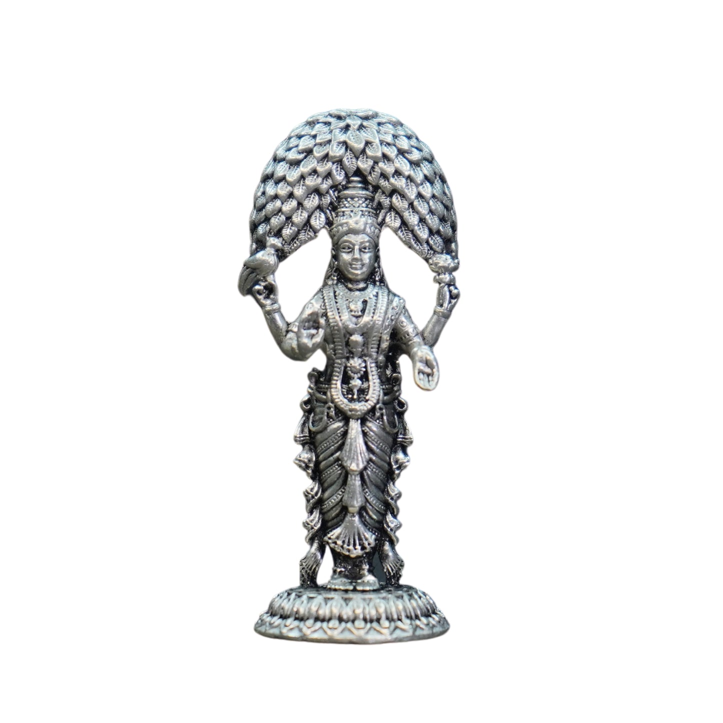 Mahita Collections Pure Silver Antique Vasavi Devi Standing Small 19.21G