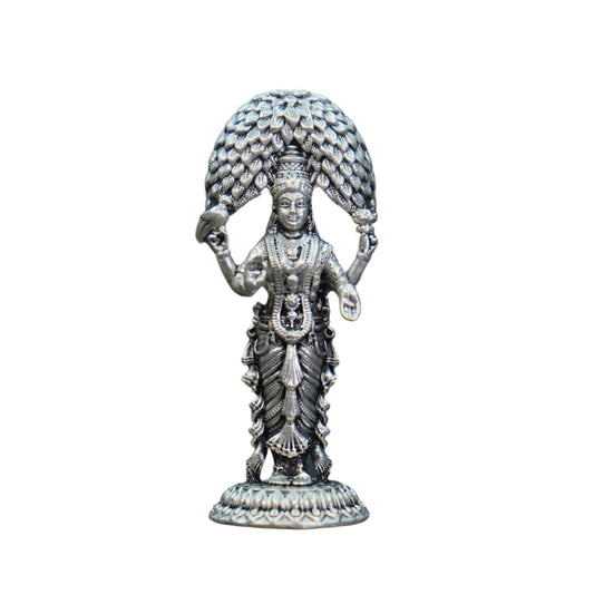 Mahita Collections Pure Silver Antique Vasavi Devi Standing Small 19.21G