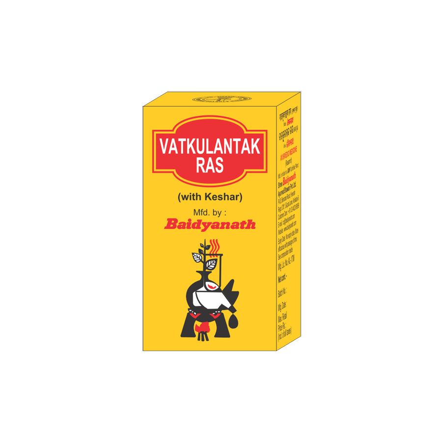Baidyanath Vansaar Vatakulantak Ras |Keshar Yukt  Tablets