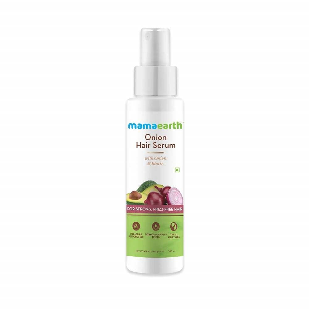 Mamaearth Onion Hair Serum For Strong Frizz Free Hair