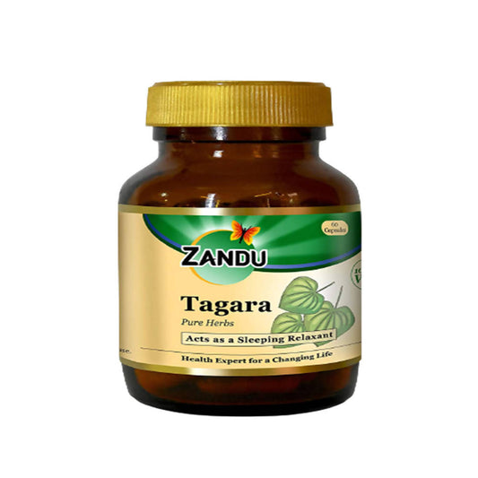 Zandu Tagara Pure Herbs Capsules