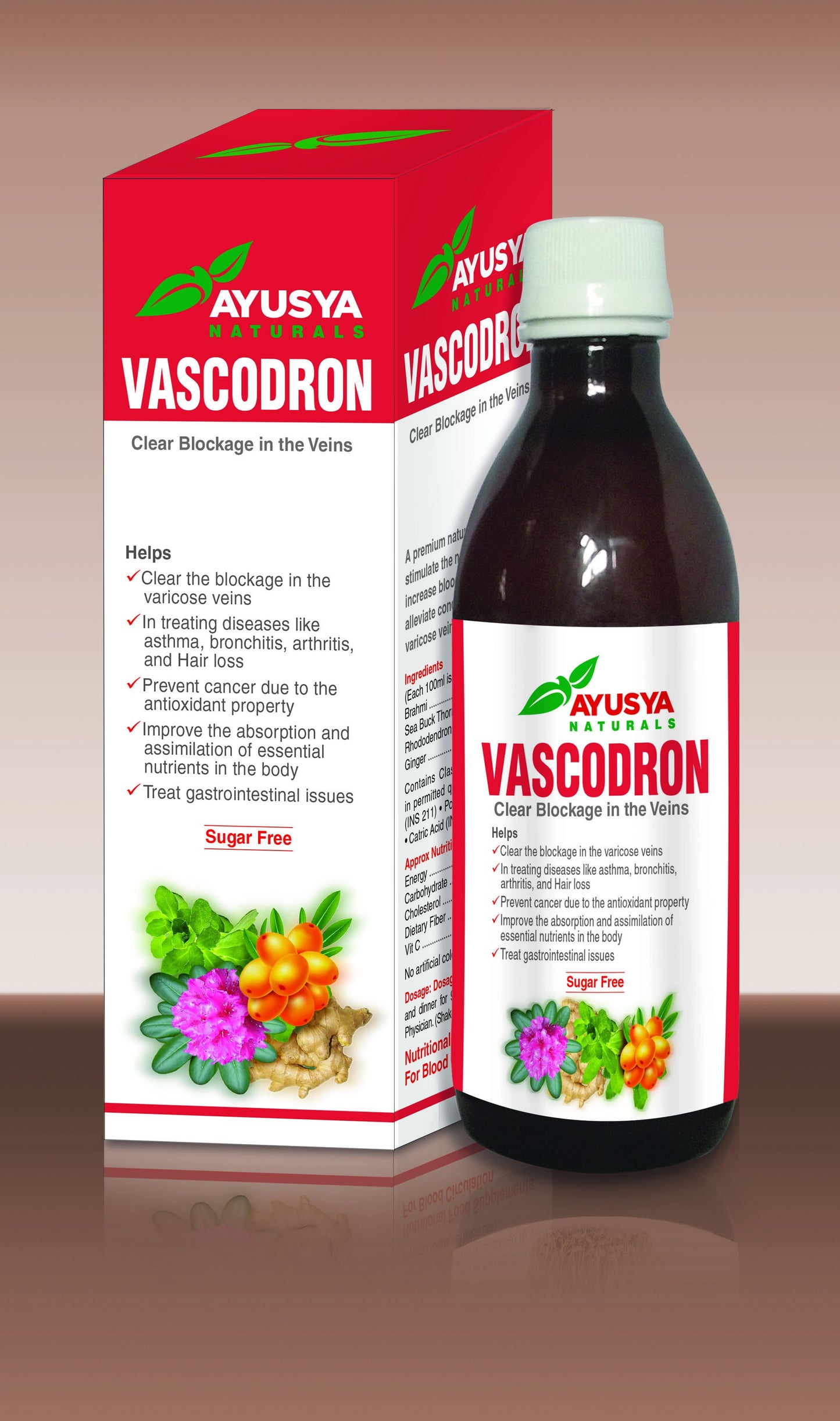 Ayusya Vascodron juice