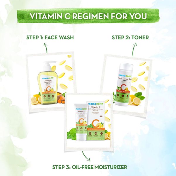 Mamaearth Vitamin C Face Wash with Vitamin C and Turmeric for Skin Illumination 250ml