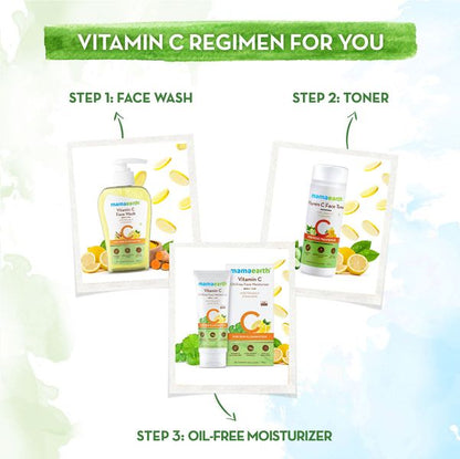 Mamaearth Vitamin C Face Wash with Vitamin C and Turmeric for Skin Illumination 250ml