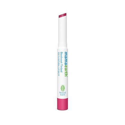 Mamaearth Beetroot Tinted 100% Natural Lip Balm|Natural Pink