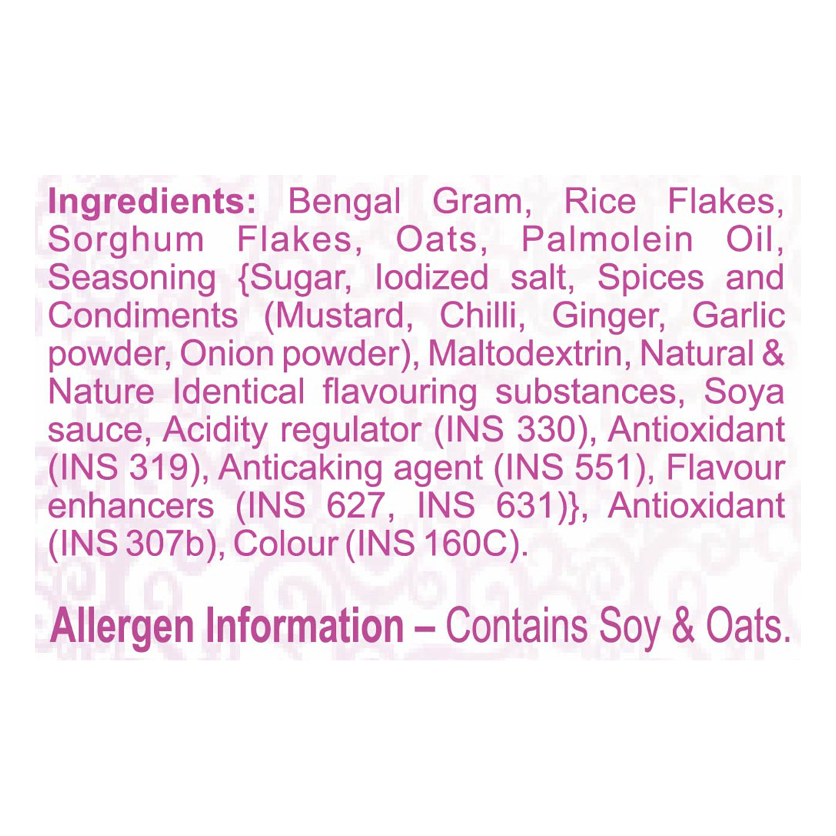Patanjali Roasted Diet Oat Mix. Wasabi