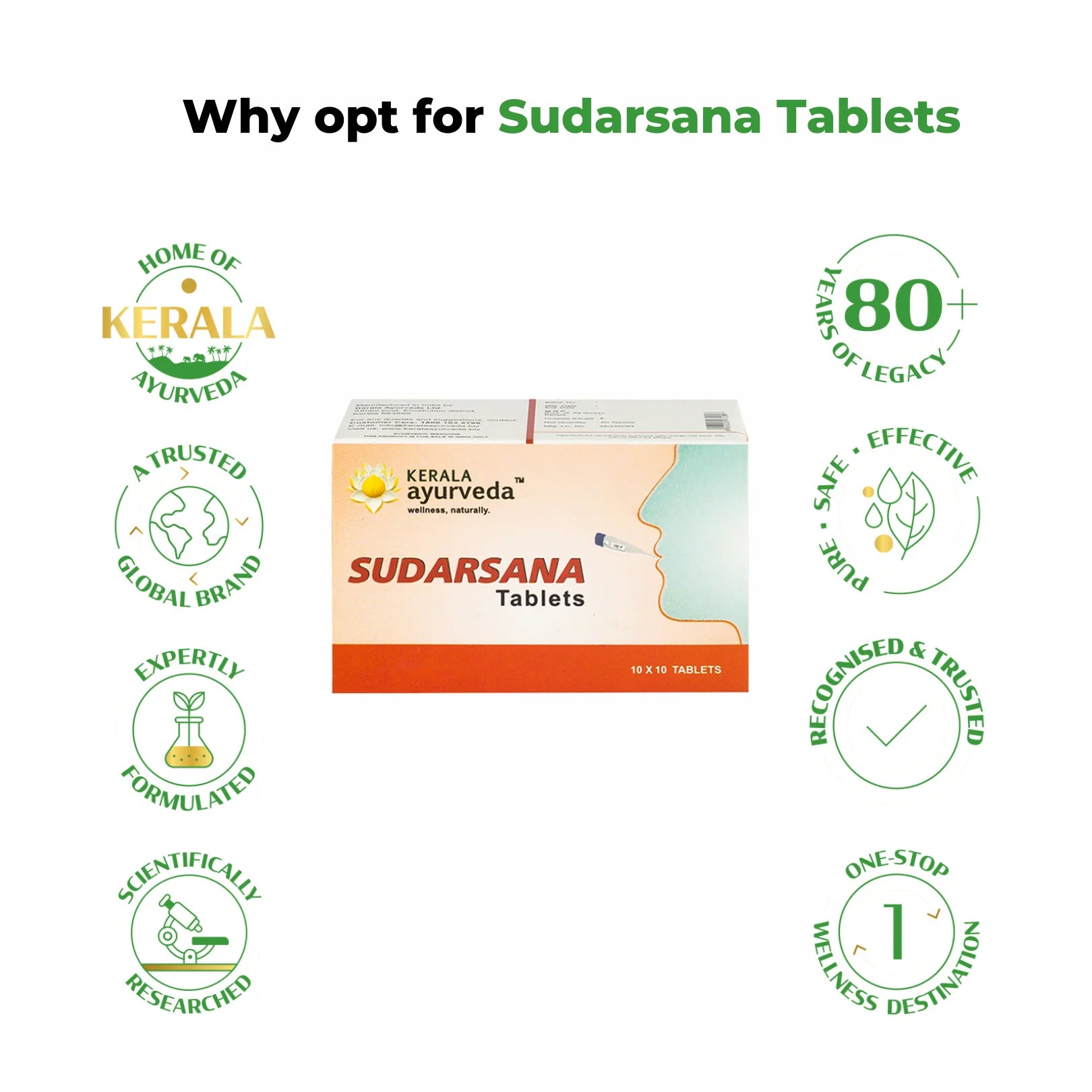 Kerala Ayurveda Sudarsana Tablets