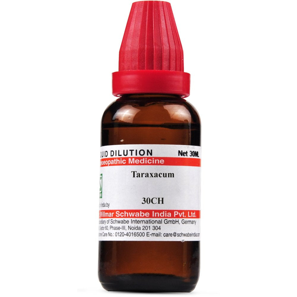 Dr Willmar Schwabe India Taraxacum Officinale Dilution 30 CH