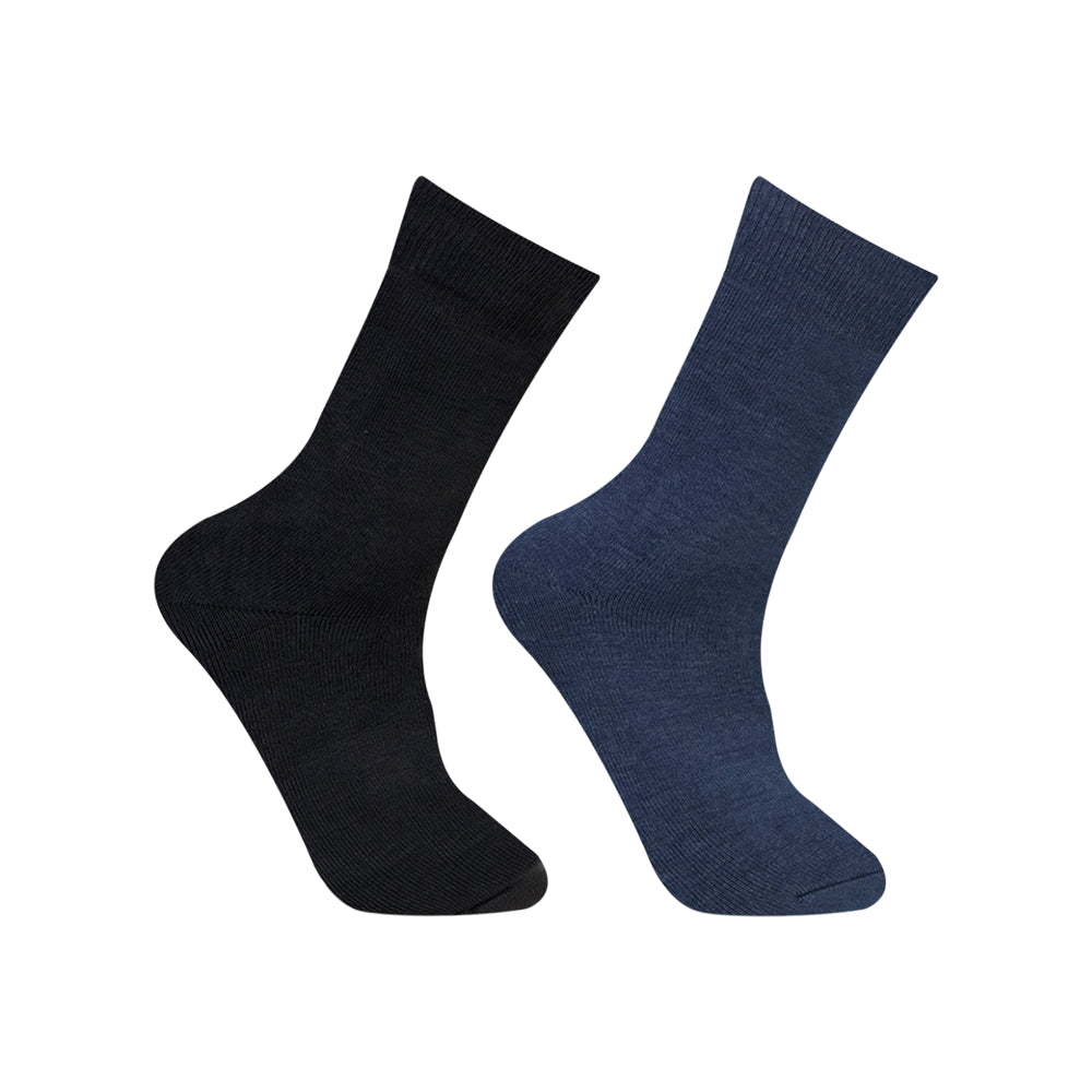 Bonjour Thermal Socks (Black & Blue)