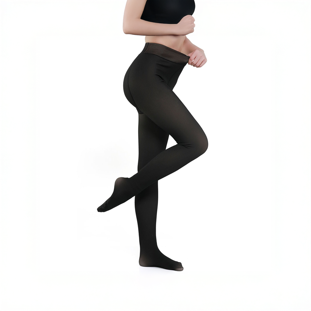 Bonjour Thermal Stockings (Black)