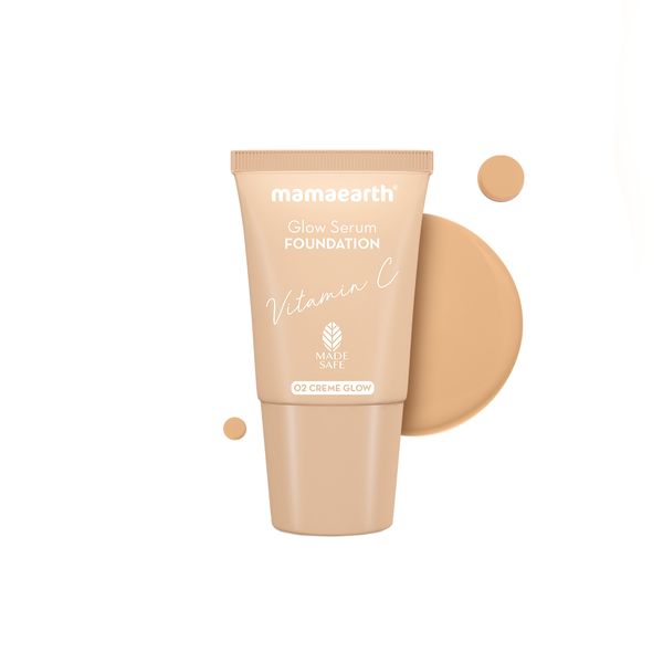 Mamaearth Glow Serum Foundation Mini Tube Creme Glow