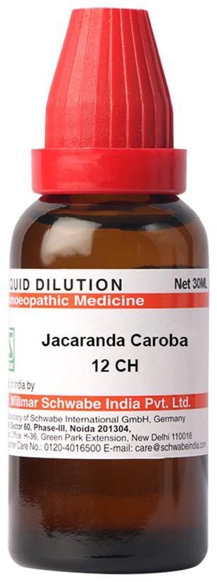 Dr Willmar Schwabe India Jacaranda Caroba Dilution 12 CH