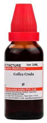 Dr Willmar Schwabe India Coffea Cruda Mother Tincture Q