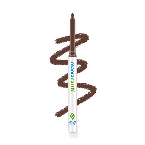Mamaearth Long Stay Colored Kajal for 11|Hour| Woody Brown