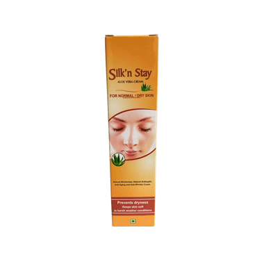 SBL Silk N Stay Aloe Vera Cream For Normal And Dry Skin 50gms - PUSHMYCART