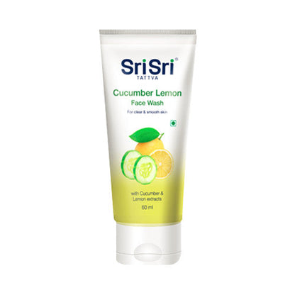 Sri Sri Tattva Cucumber & Lemon Face Wash 60ml