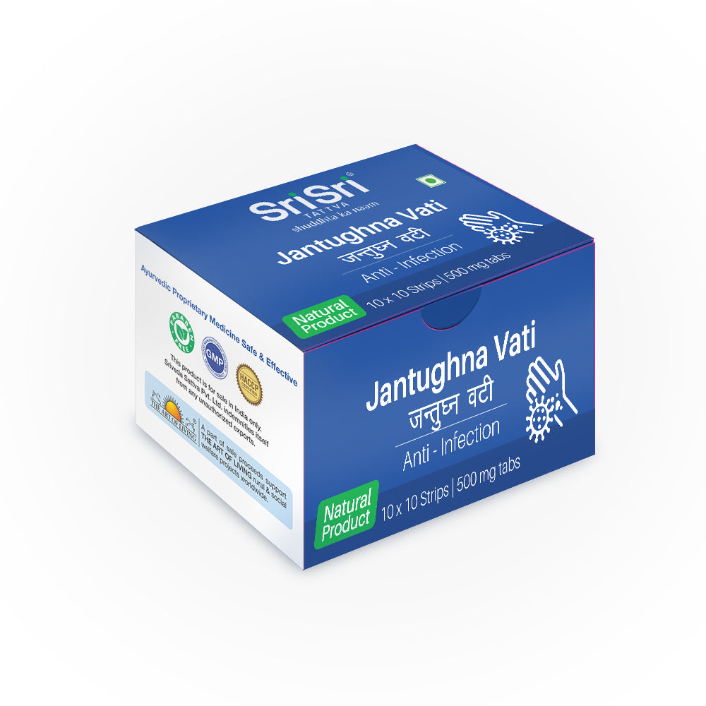 Sri Sri Tattva Jantughna Vati 500mg 100Tabs