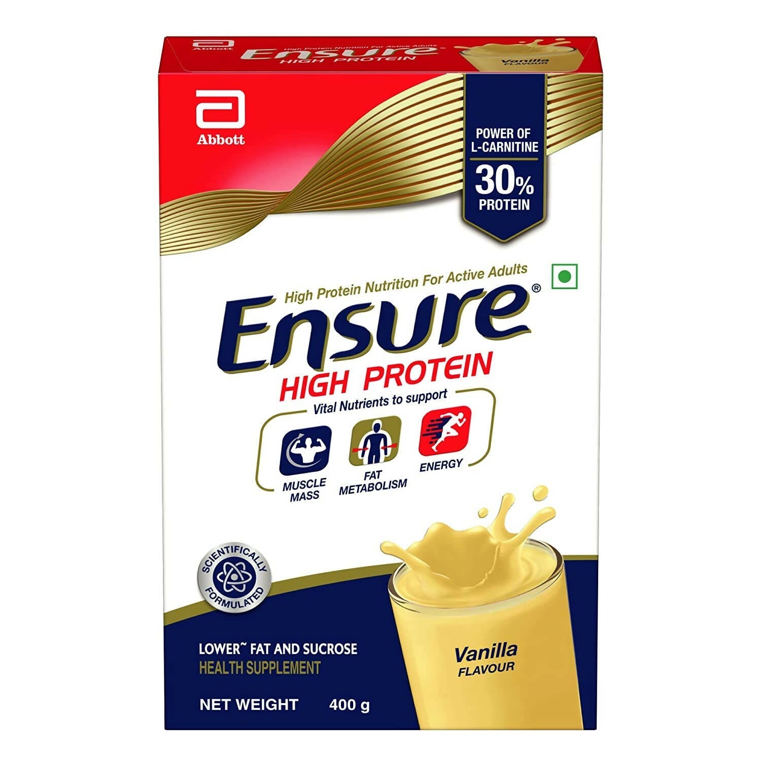 Ensure High Protein Drink for Physically Active Adults 