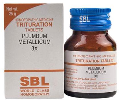 SBL Plumbum Metallicum Trituration Tablet 3X