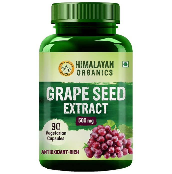 Himalayan Organics Grape Seed Extract Capsules - PUSHMYCART