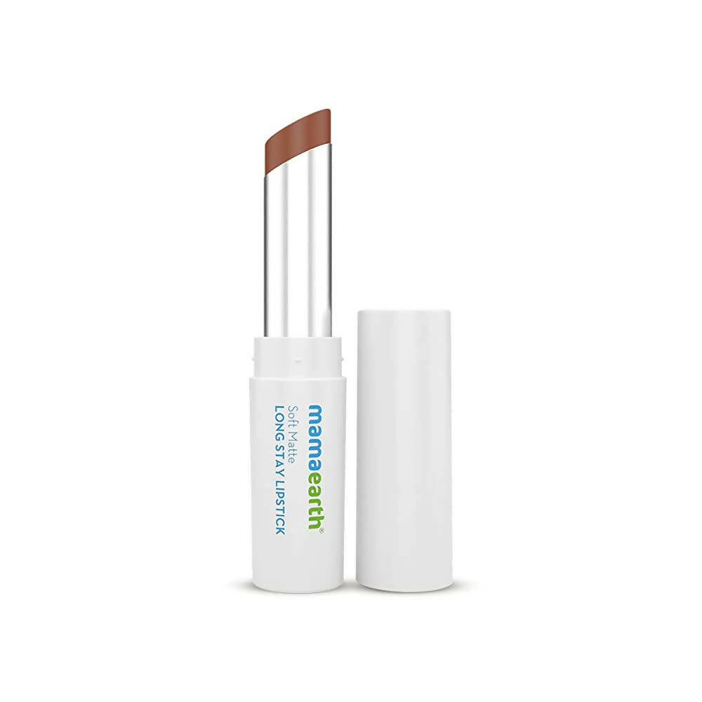Mamaearth Soft Matte Long Stay Lipstick | Mocha Brown