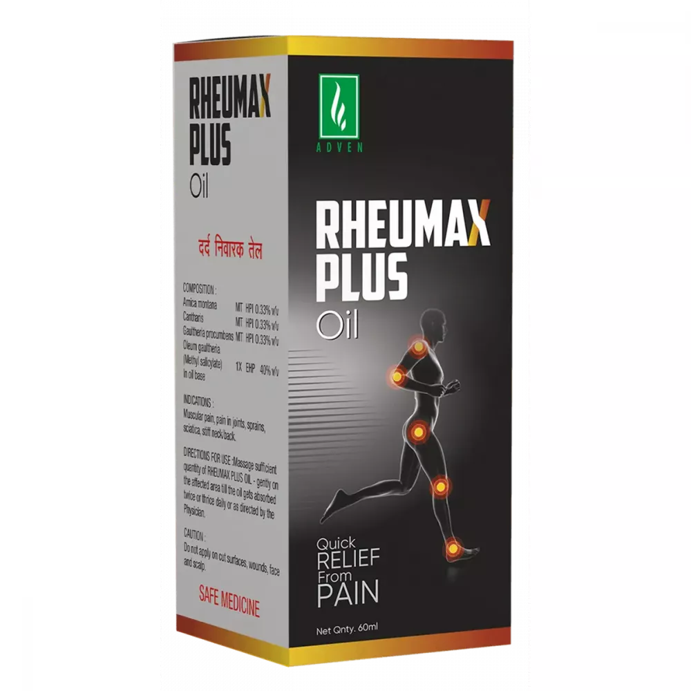 Adven Rheumax Plus Oil Beat The Pain
