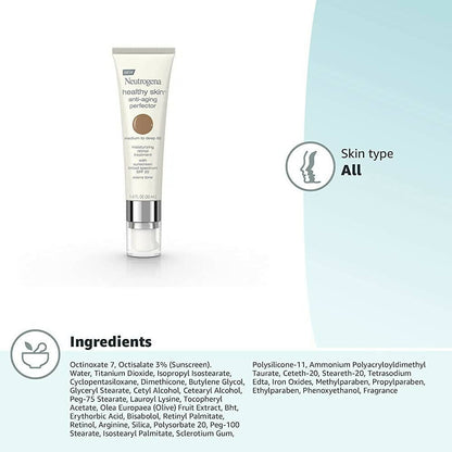 Neutrogena Healthy Skin Anti-Aging Perfector Spf 20 Medium To Deep 60