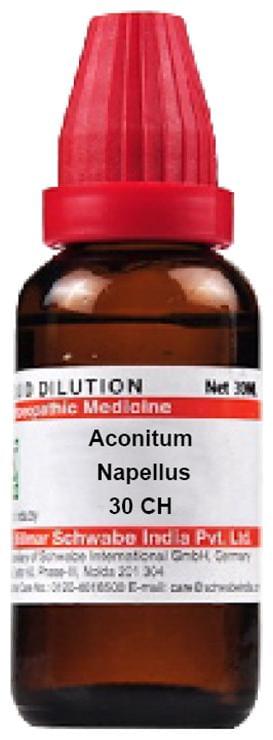 Dr Willmar Schwabe India Aconitum Napellus Dilution 30 CH