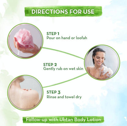 Mamaearth Ubtan Body Wash With Turmeric and Saffron for Glowing Skin