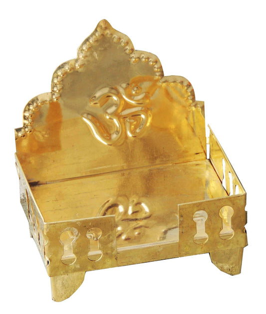 Brass Singhasan Sheet For God Idol