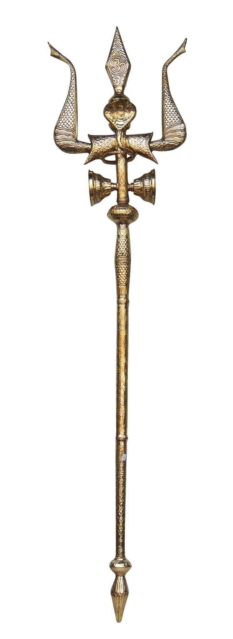 Brass Trishul