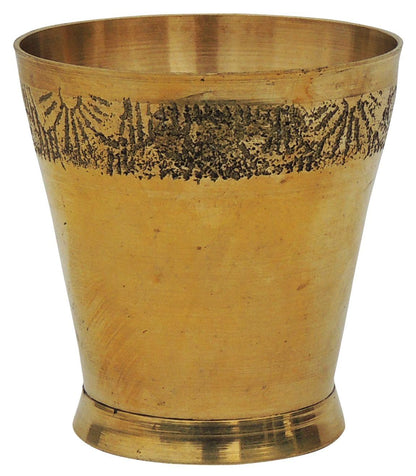 Brass Glass Embose