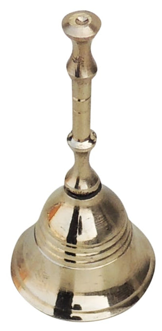 Brass Temple Hand Bell Gol Dandi Ganti