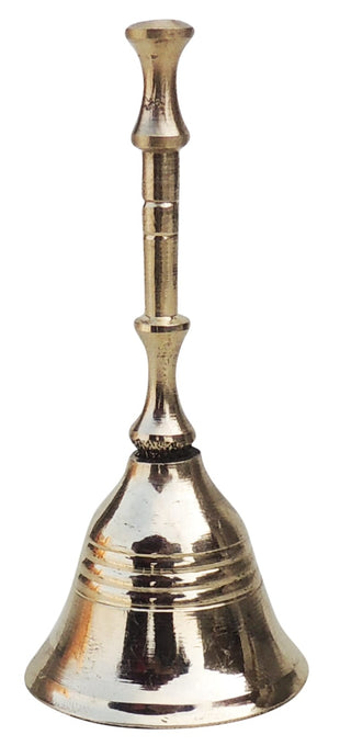 Brass Temple Hand Bell Gol Dandi Ganti