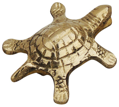 Brass Tortoise Statue Small