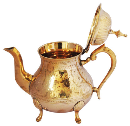 Brass Tea Pot Kettle