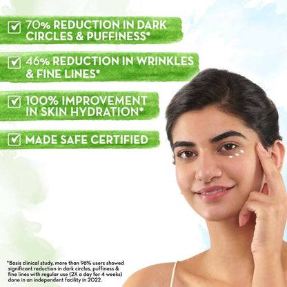 Mamaearth Vitamin C Daily Glow Under Eye Cream with Vitamin C and Turmeric